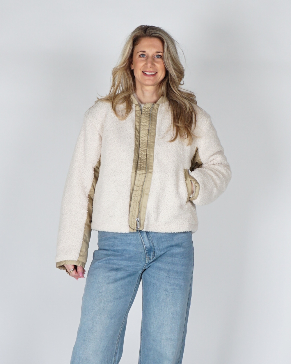 TEDDY JACKET LATHA BEIGE
