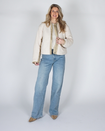 TEDDY JACKET LATHA BEIGE