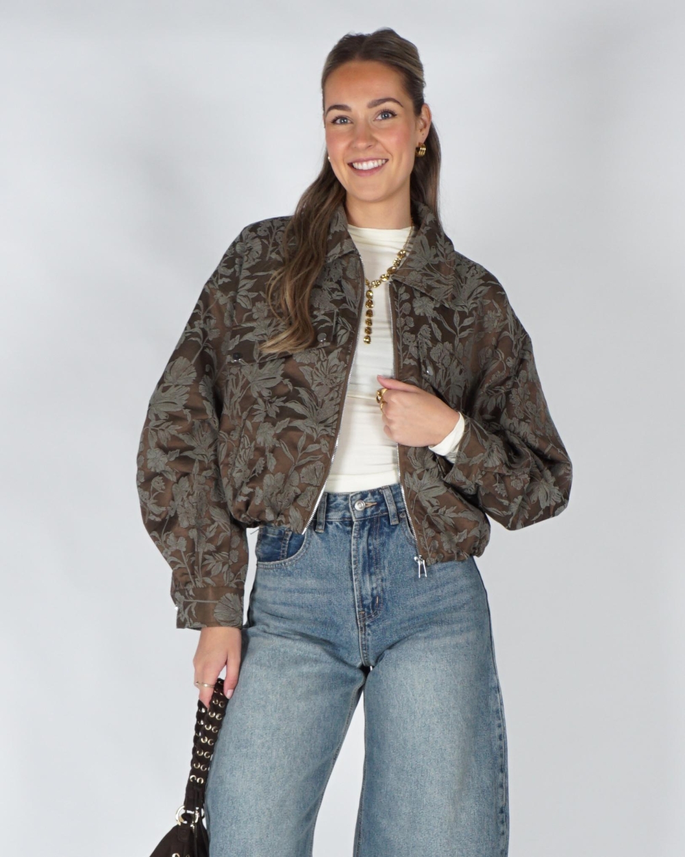 Studio Amaya JACKET LOESJE Groen