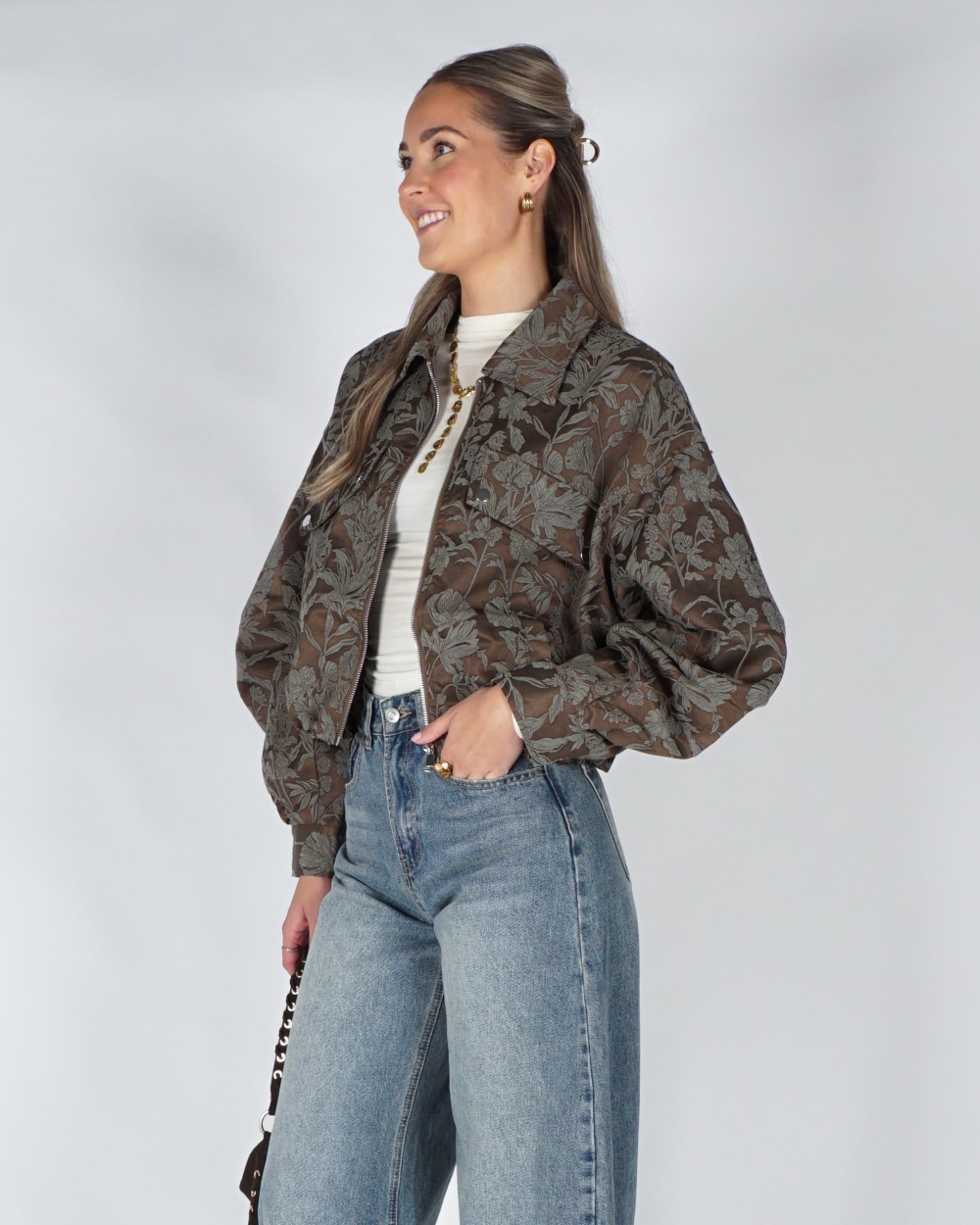 Studio Amaya JACKET LOESJE Groen