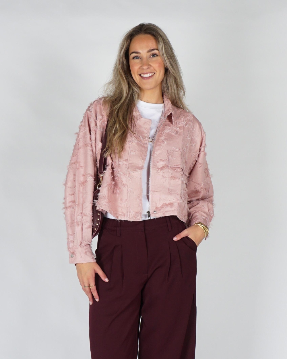 Studio Amaya JACKET CALIRA Rose