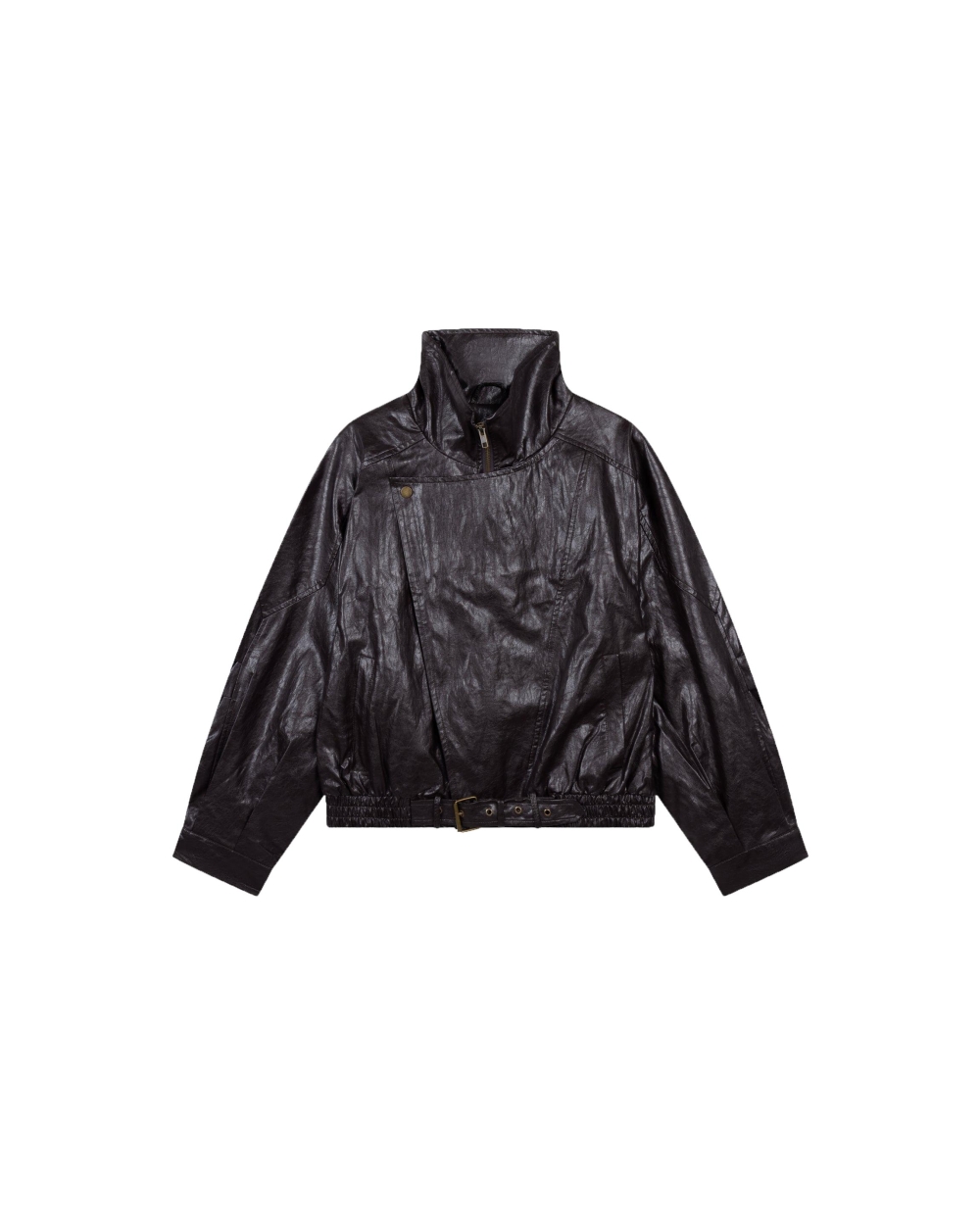 Refined Department LEATHERLOOK JAS LEE Donkerbruin