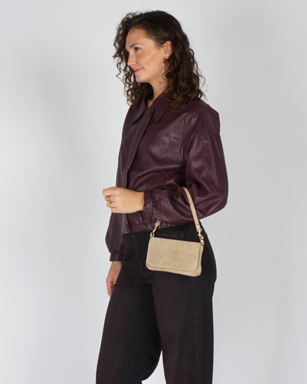 Nukus JACKET DOMINIQUE Paars