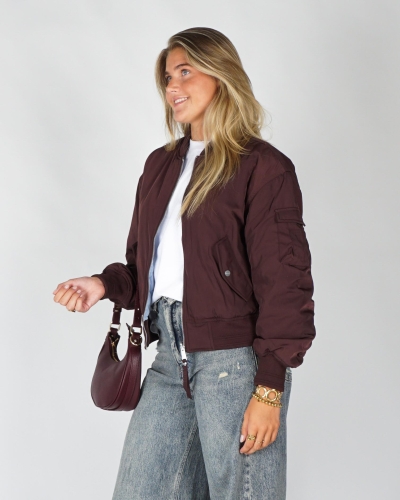 Rino & Pelle BOMBER JACKET DJENNA Bordeaux