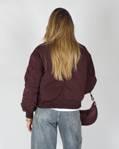 Rino & Pelle BOMBER JACKET DJENNA Bordeaux