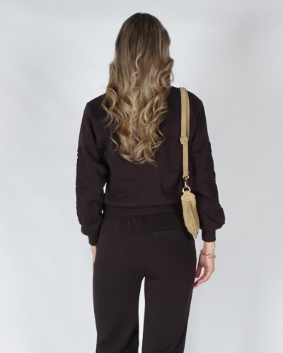 Rino & Pelle SWEATER MANAR Bruin
