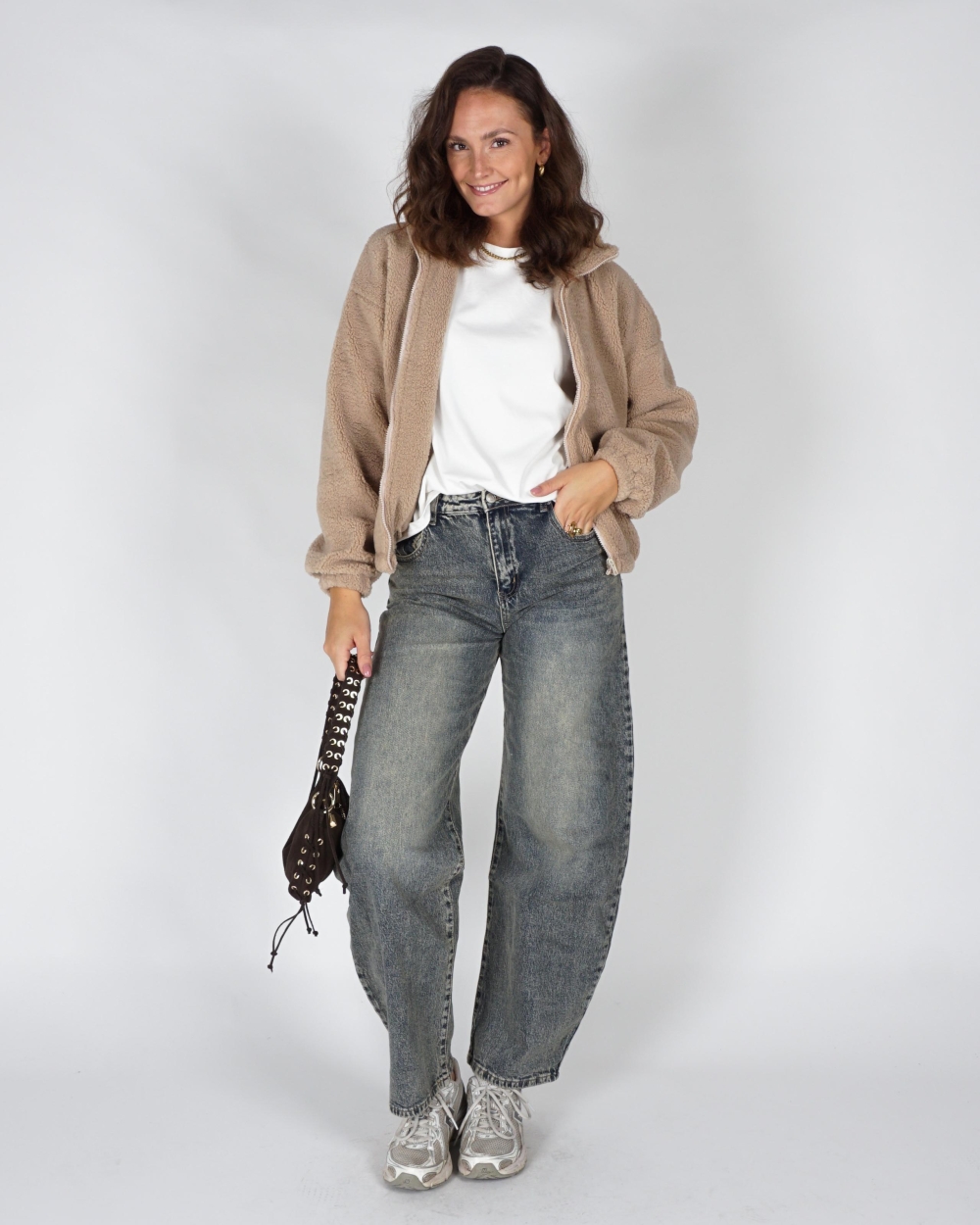 Gossip TEDDY JACKET Camel