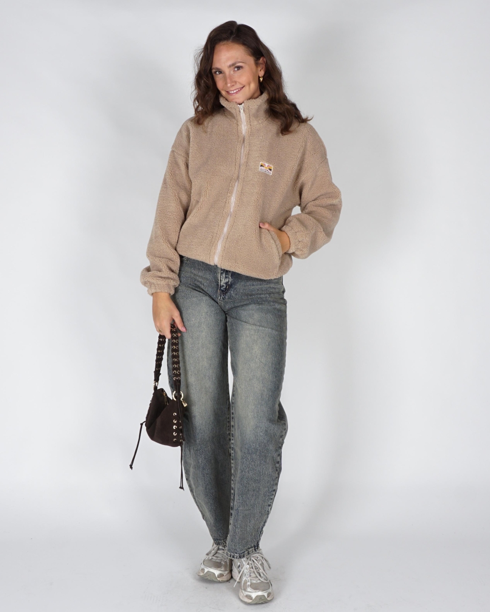 Gossip TEDDY JACKET Camel