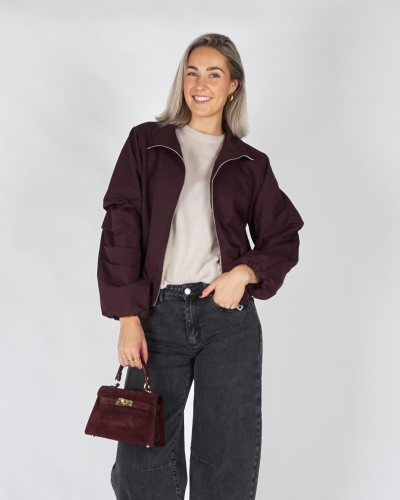 Gossip BOMBER JACKET Rood