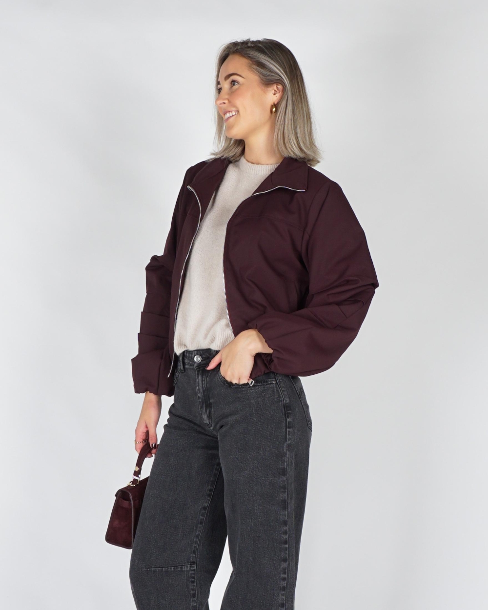 Gossip BOMBER JACKET Rood