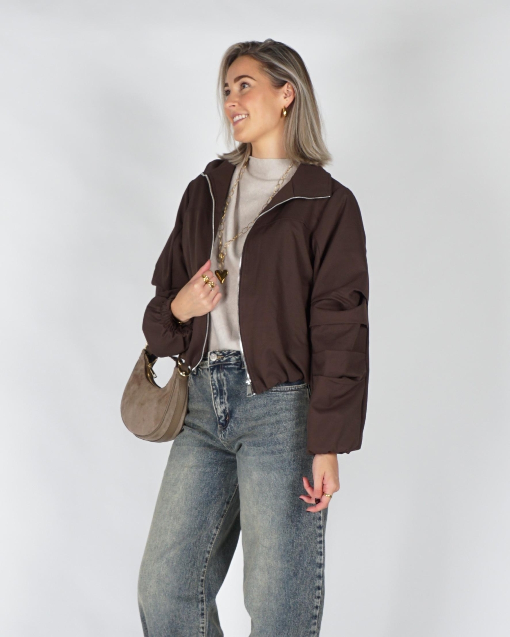 Gossip BOMBER JACKET Bruin