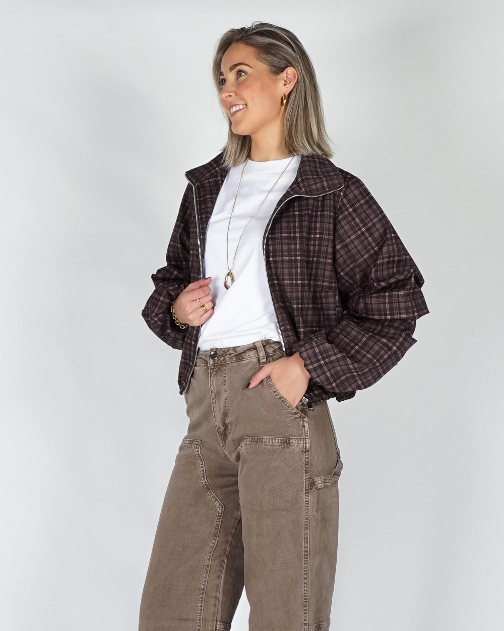 Gossip BOMBER JACKET RUIT Bruin