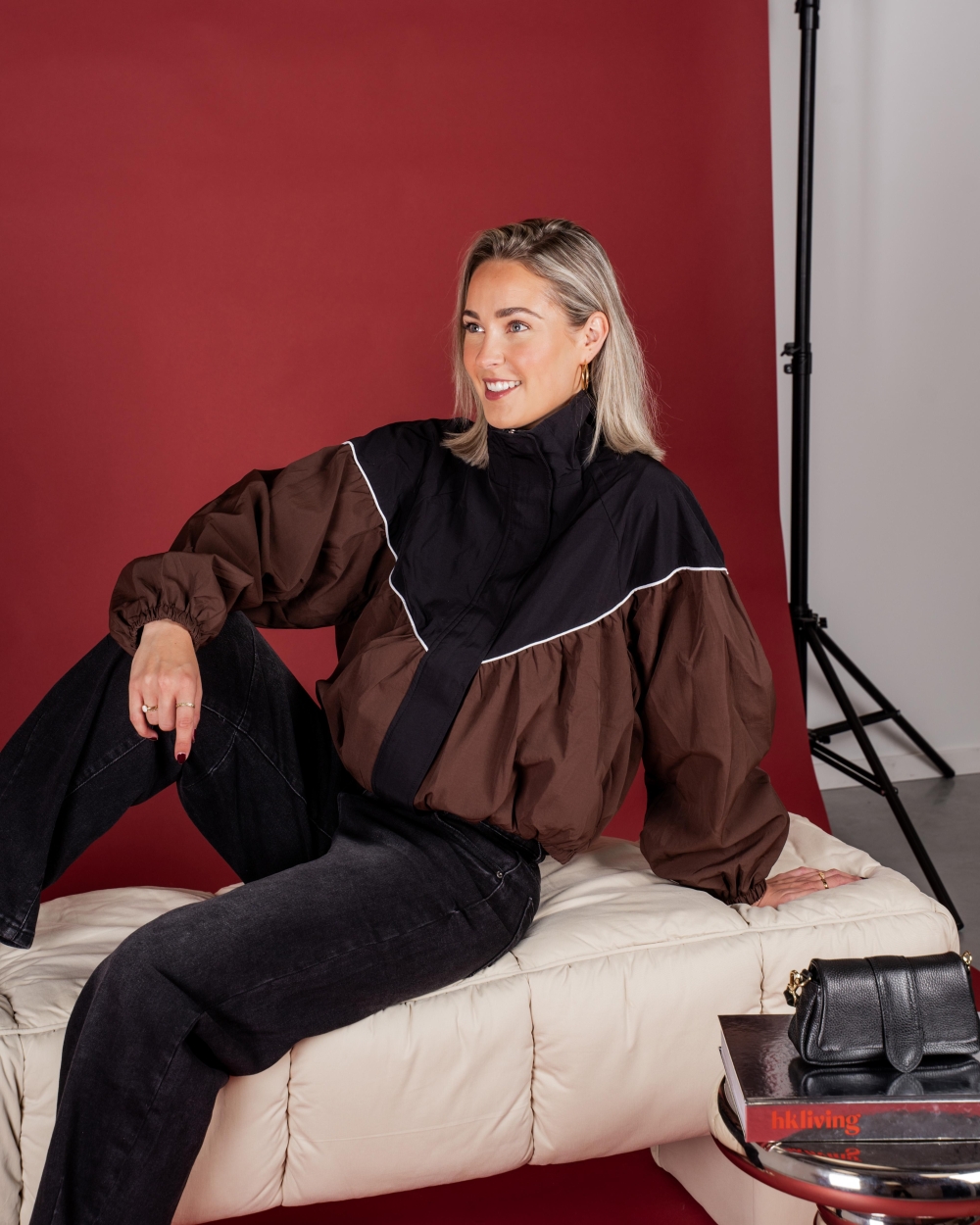 Gossip TRACK JACKET CONTRAST Bruin