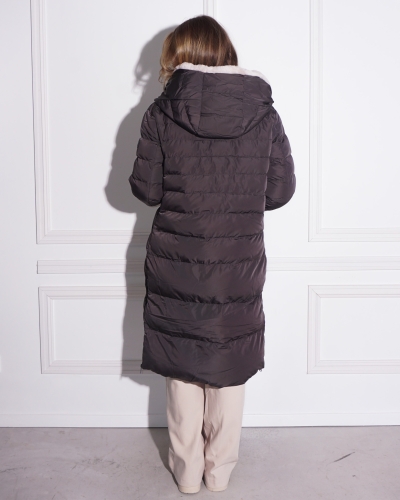 Gossip BALLON CHECK JACKET Bruin