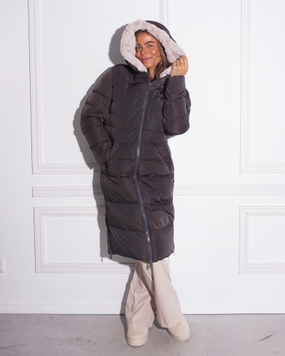 Gossip BALLON CHECK JACKET Bruin