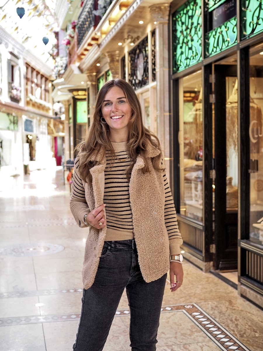 TEDDY GILET BEIGE