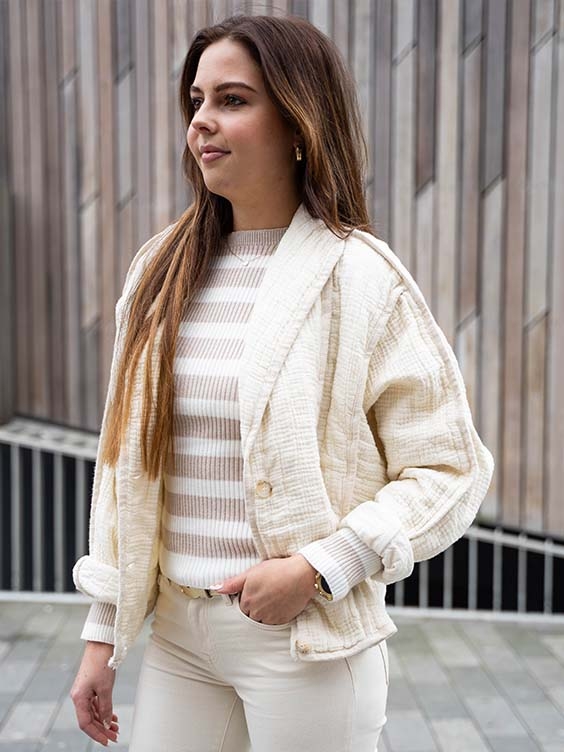 LEA JACKET BEIGE 