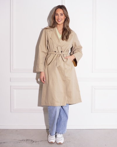 TRENCHCOAT CRYSTAL BEIGE