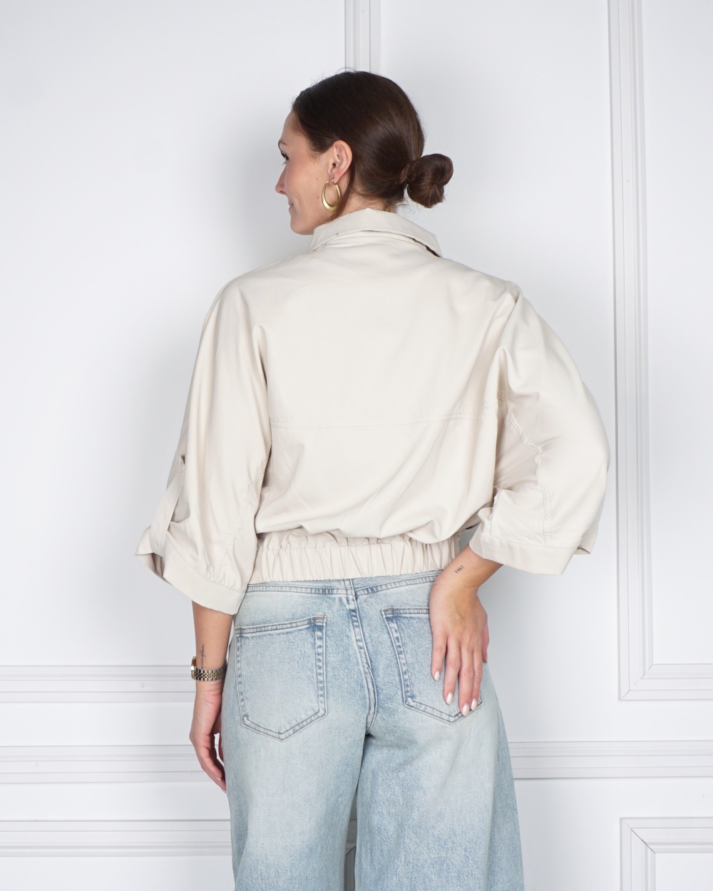 CARGO JACKET BEIGE