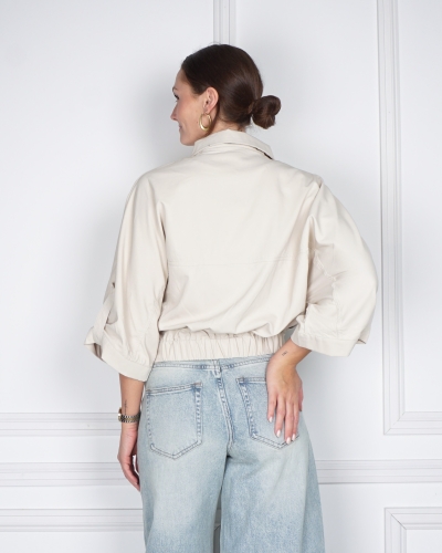 CARGO JACKET BEIGE