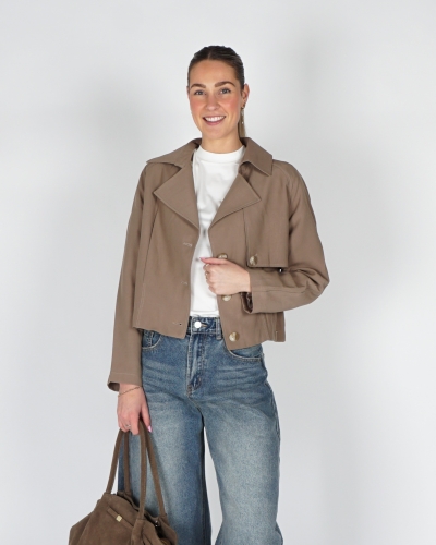MICHA TRENCHCOAT BRUIN 