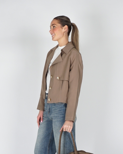 MICHA TRENCHCOAT BRUIN 