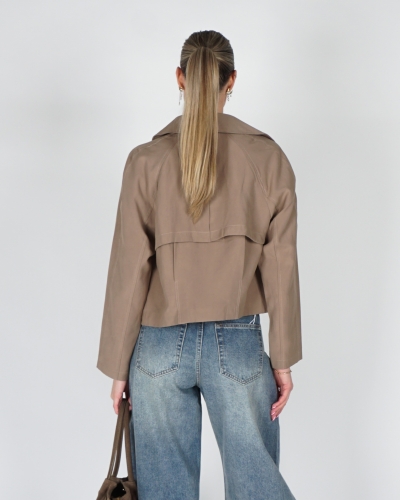 MICHA TRENCHCOAT BRUIN 