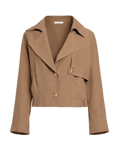 MICHA TRENCHCOAT BRUIN 