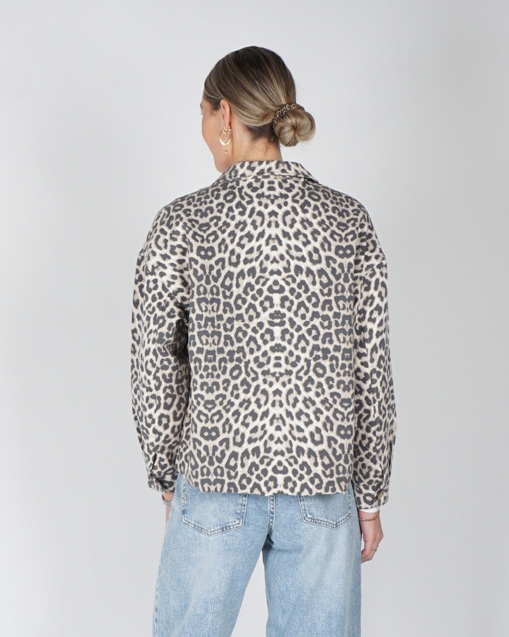 LEOPARD JACKET BEIGE