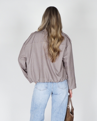 JAS MET RUITJES BEIGE 