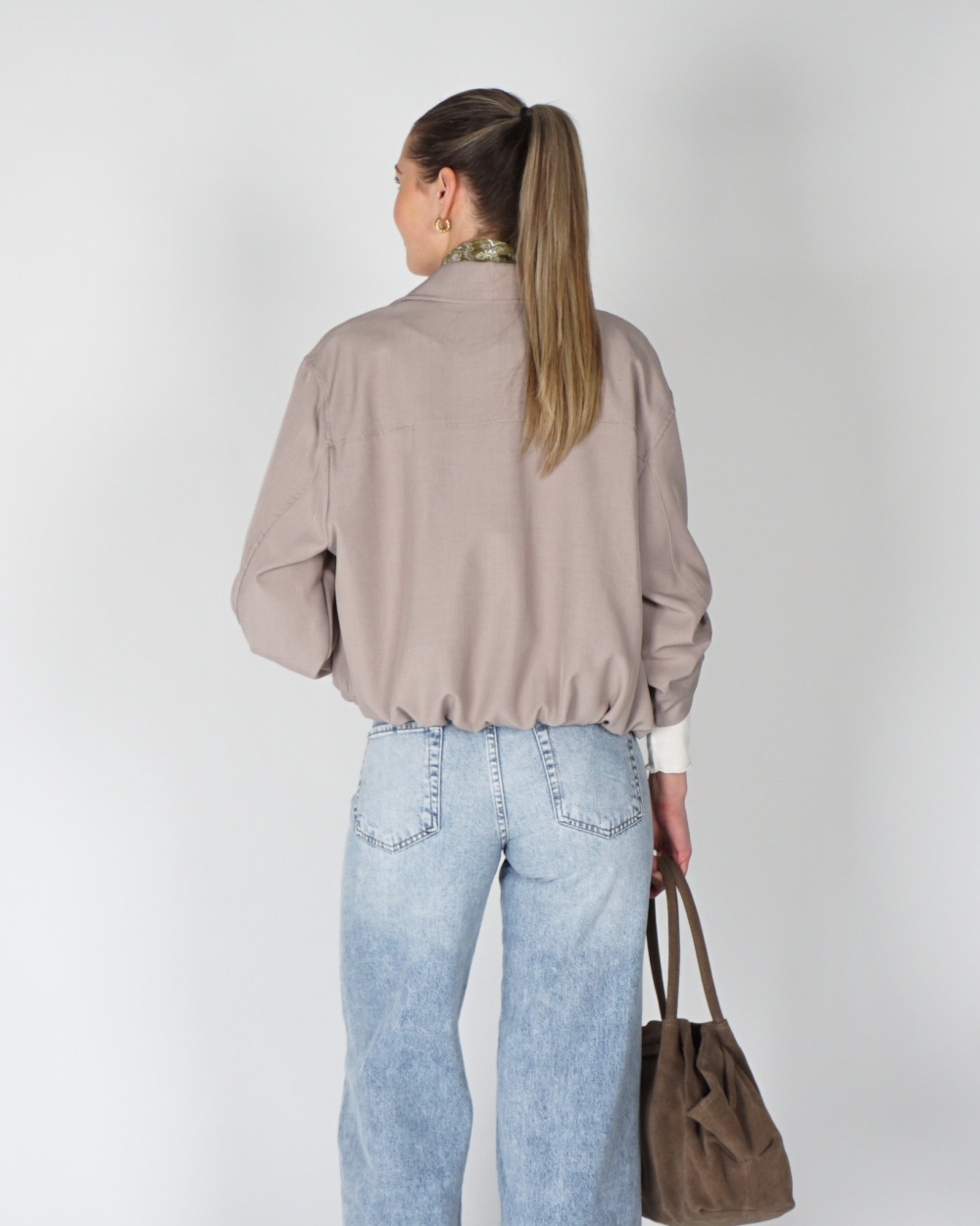 BLOUSE JASJE TAUPE