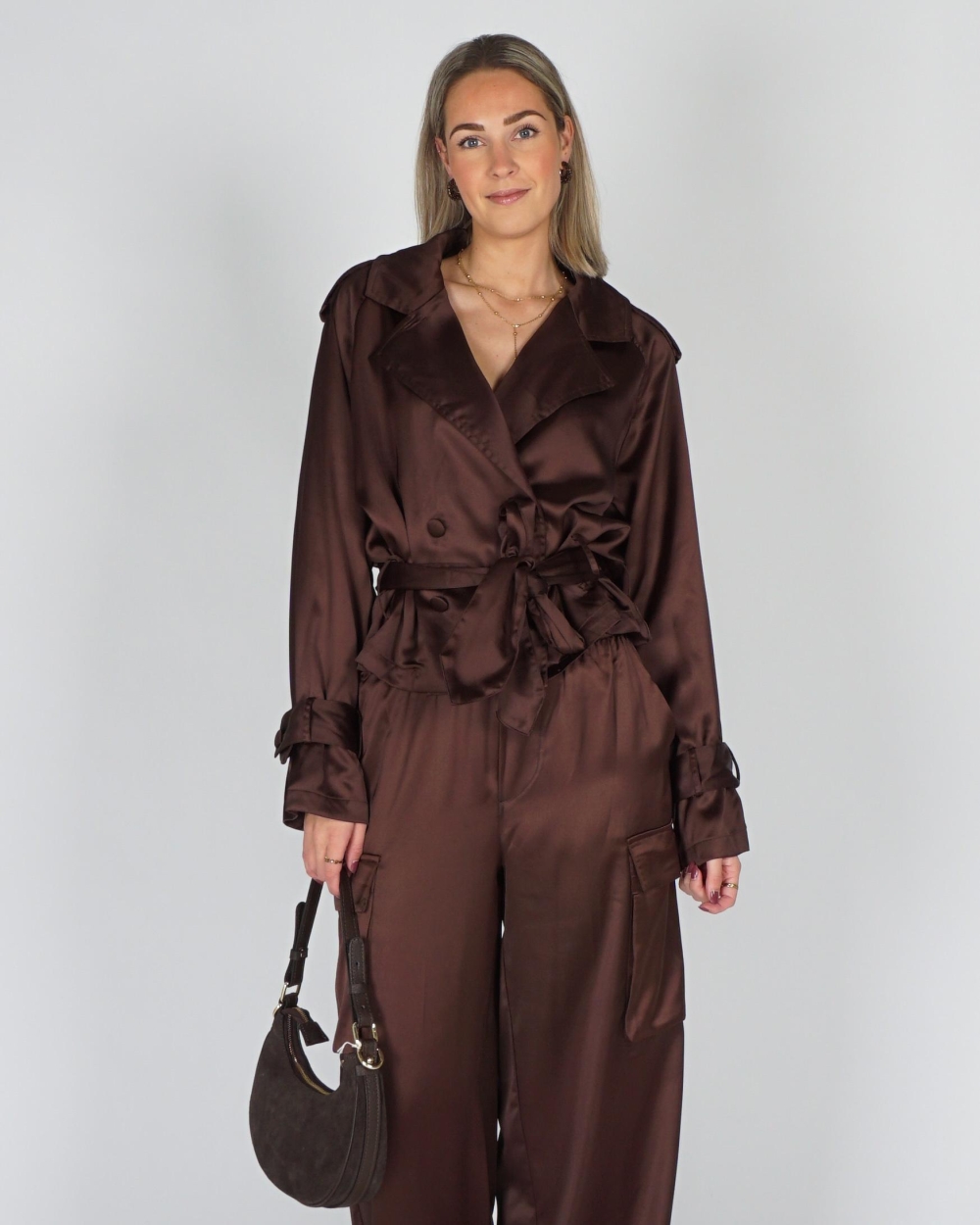 Studio Amaya ELISSE JACKET Bruin