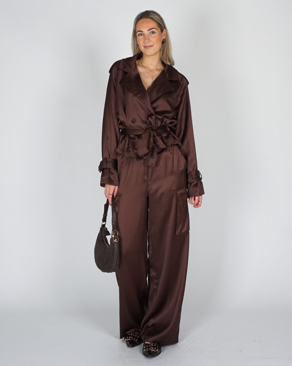 Studio Amaya ELISSE JACKET Bruin