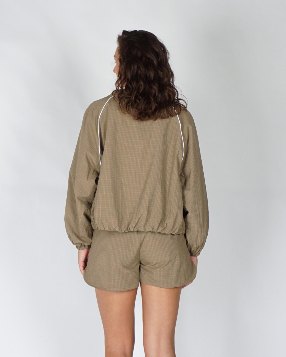 Gossip TRACK JACKET Taupe