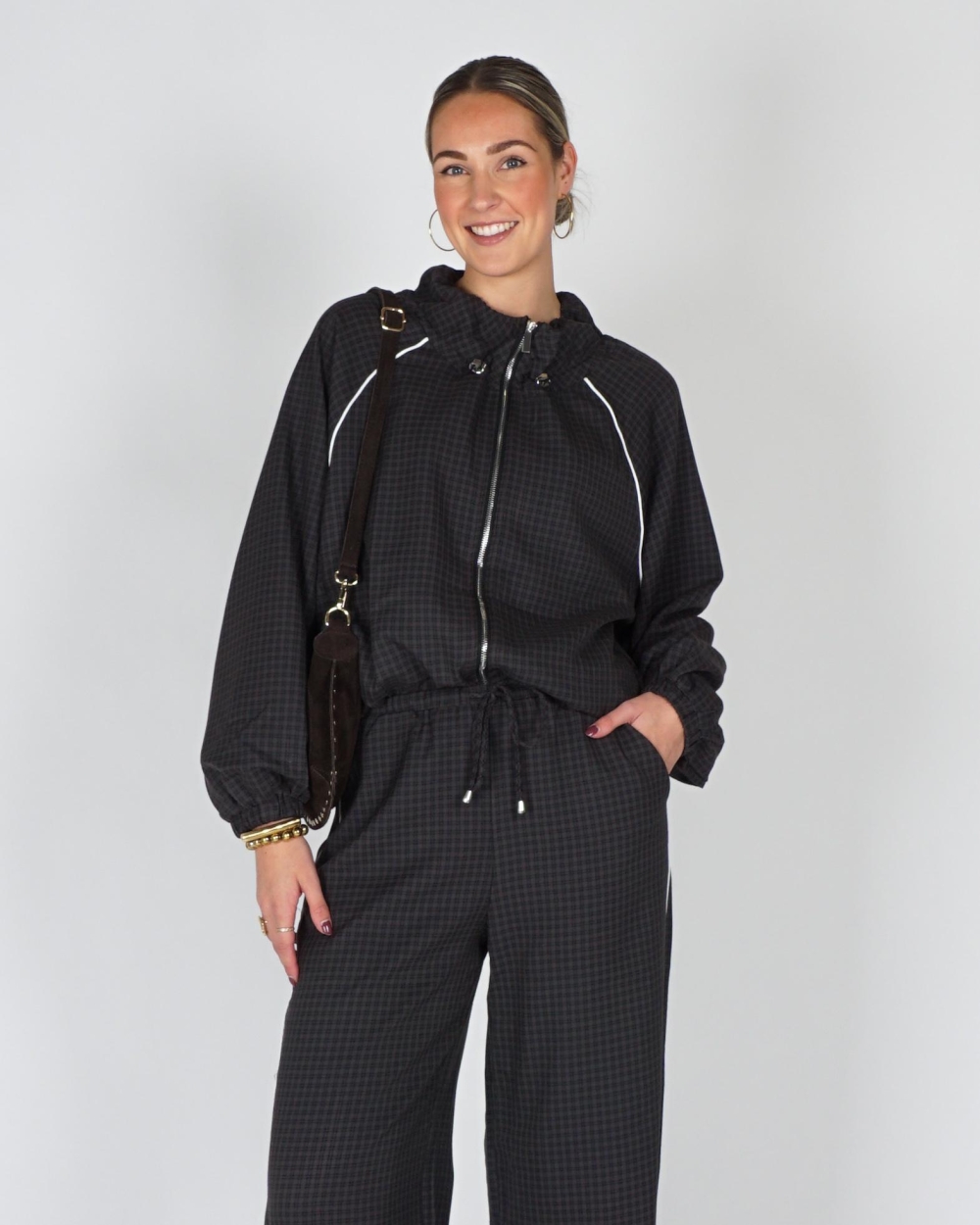 Gossip TRACK JACKET Donkerblauw