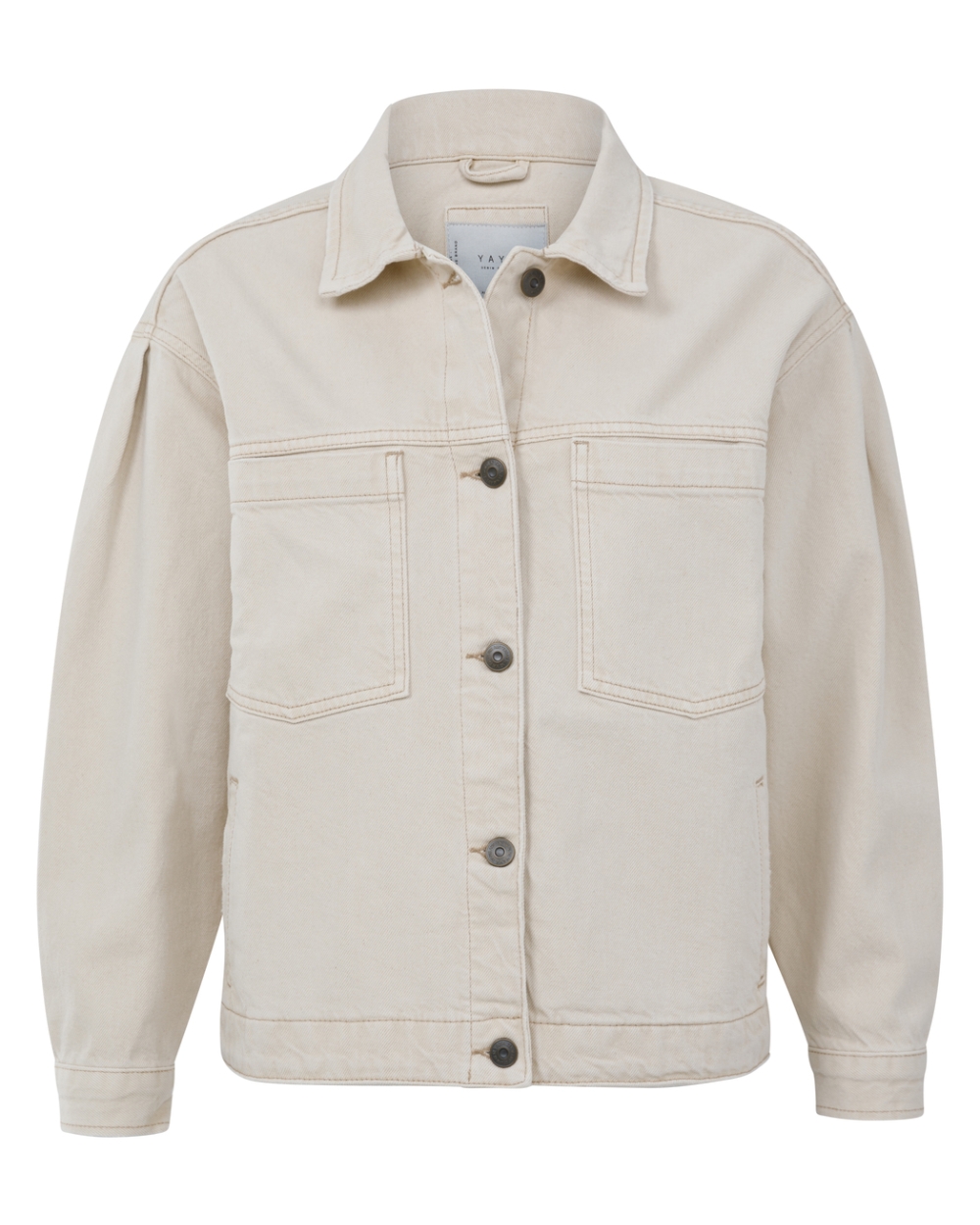 DENIM JACKET SAND