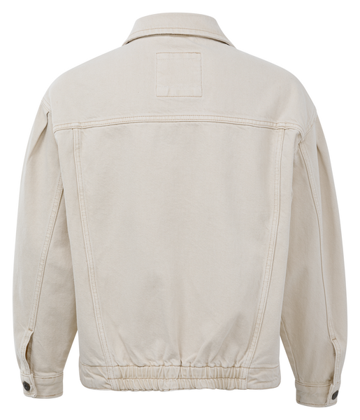 DENIM JACKET SAND