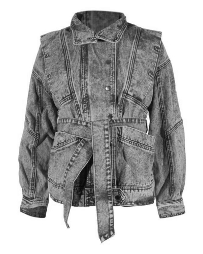 JEANSJACK IRIS GRIJS