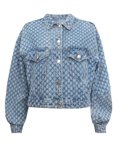 Gossip JEANS JACKET HANNAH BLAUW