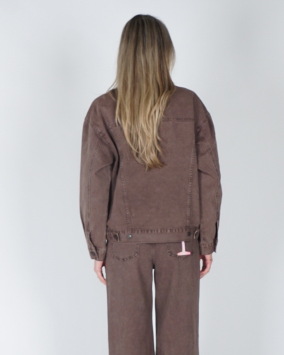 BRUIN DENIM JACKET MET WASSING