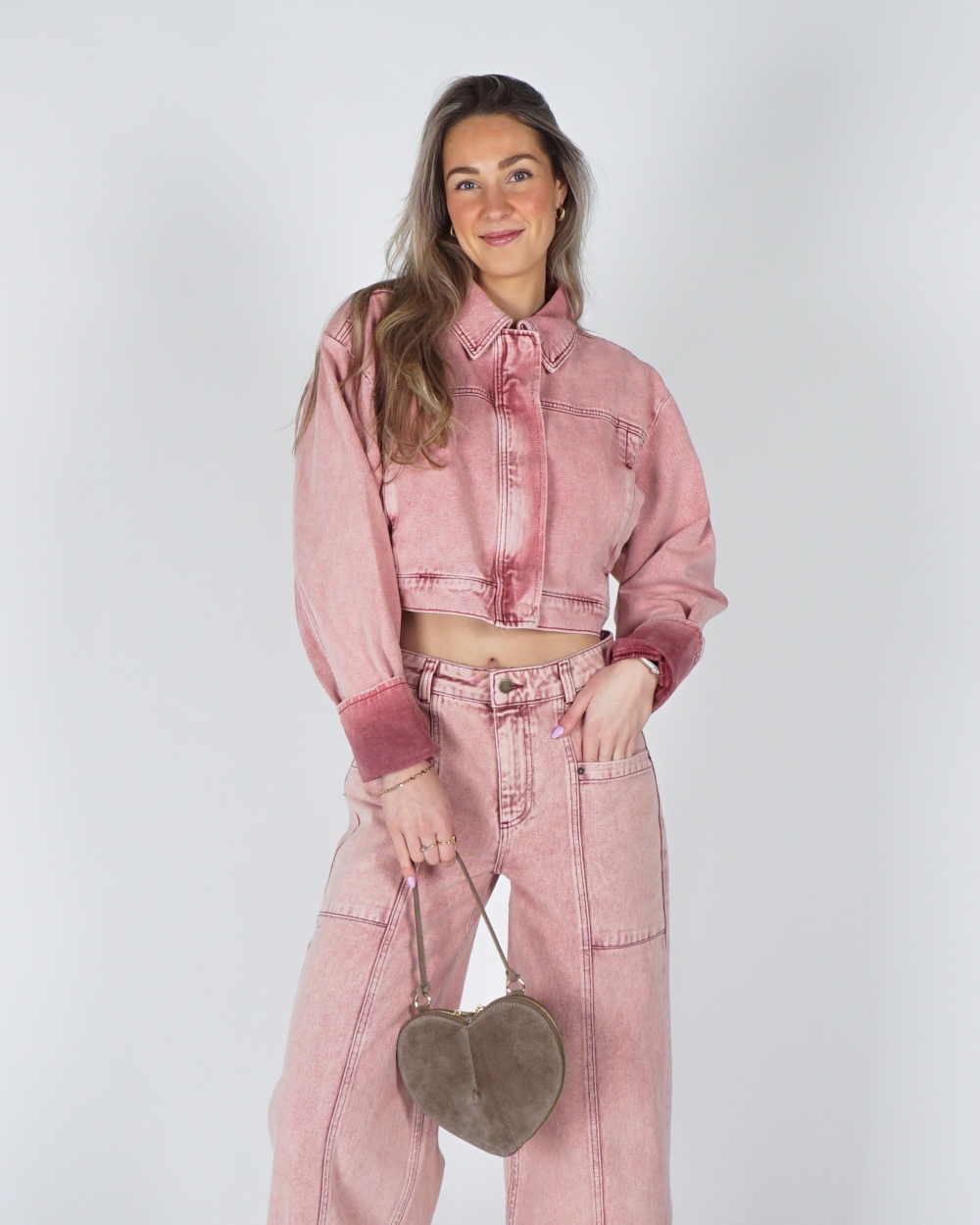 CROPPED DENIM JACKET FIONA ROZE