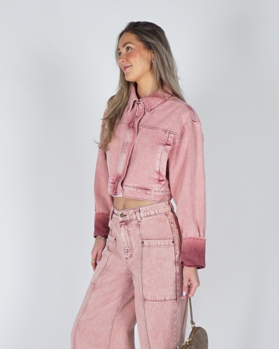 Harper & Yve CROPPED DENIM JACKET FIONA ROZE