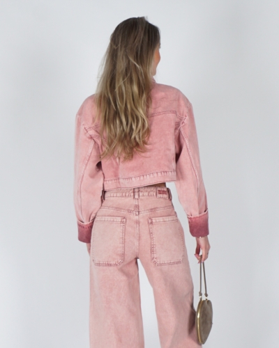 CROPPED DENIM JACKET FIONA ROZE