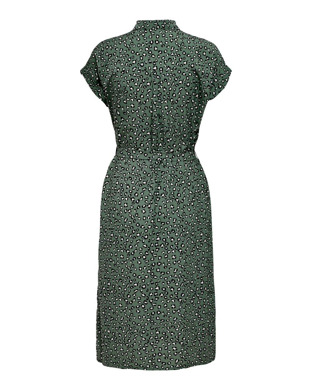 SHIRT DRESS GROEN