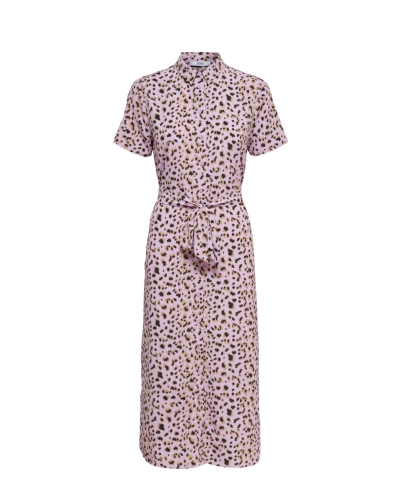 CORDELIA MIDI JURK ORCHID BLOOM 