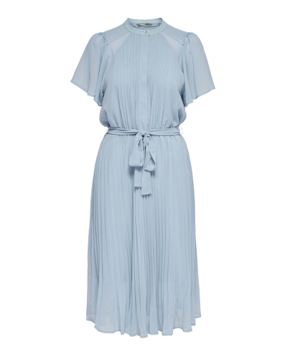 Only AIDA MIDI DRESS BLAUW