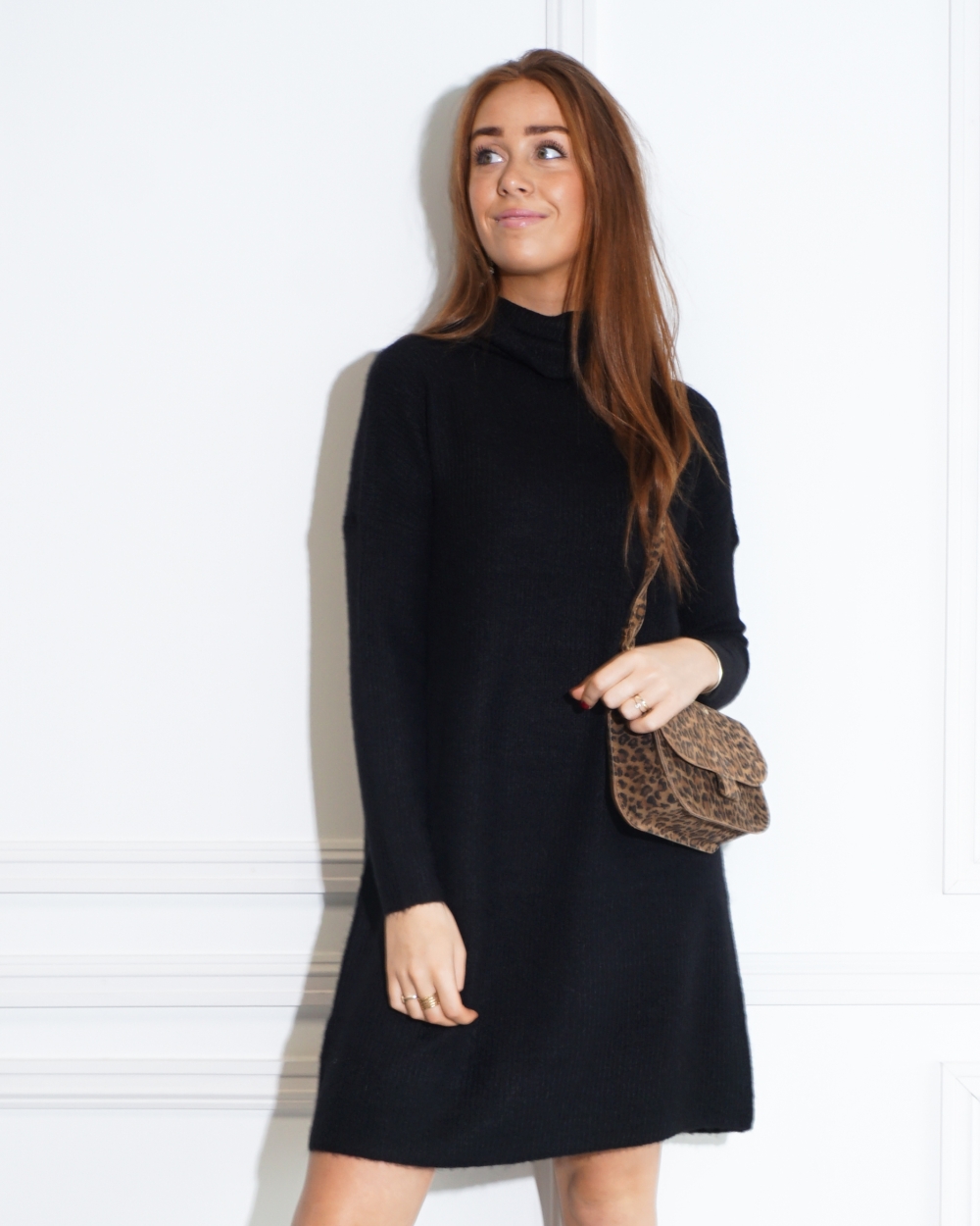 JANA DRESS ZWART