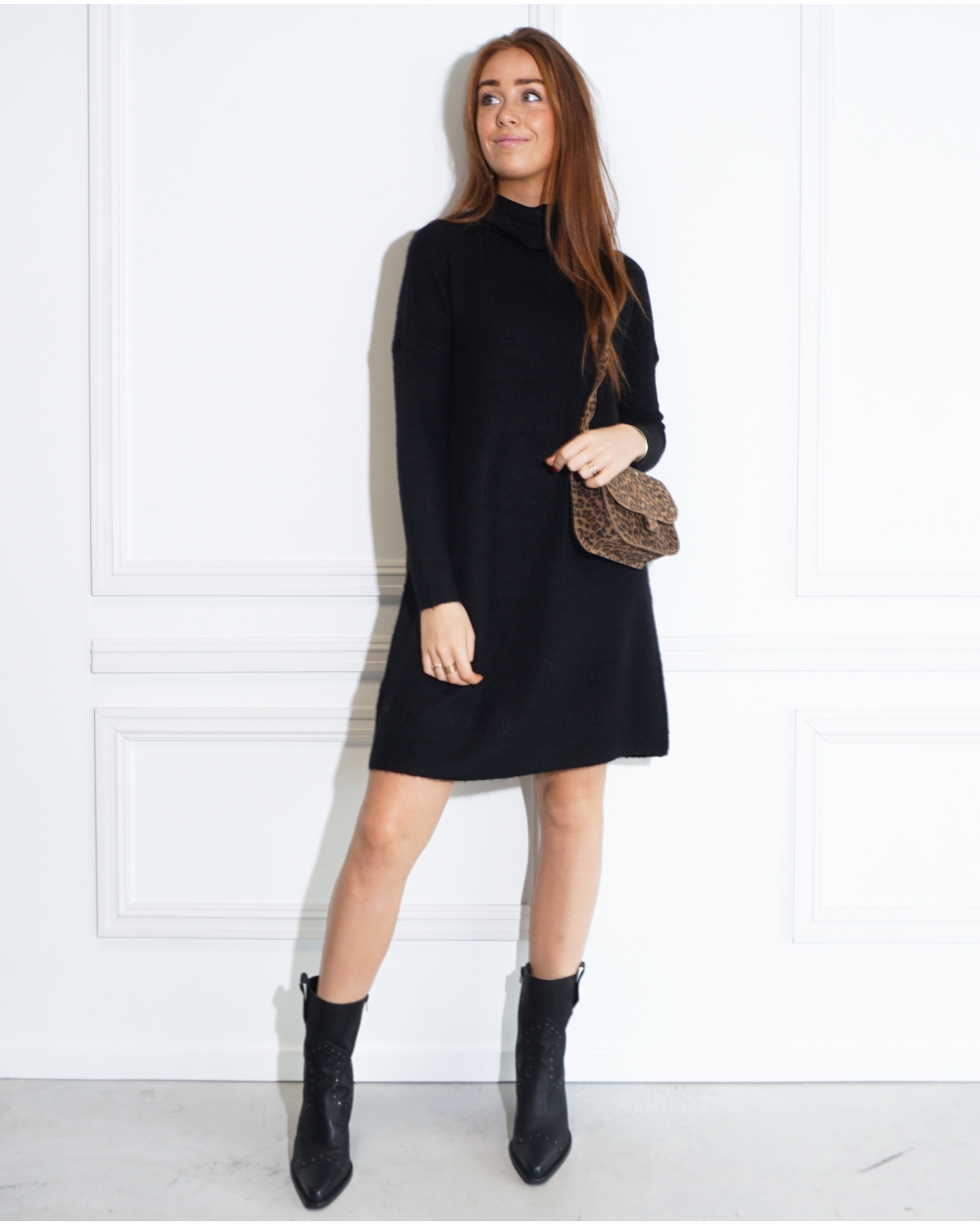 JANA DRESS ZWART
