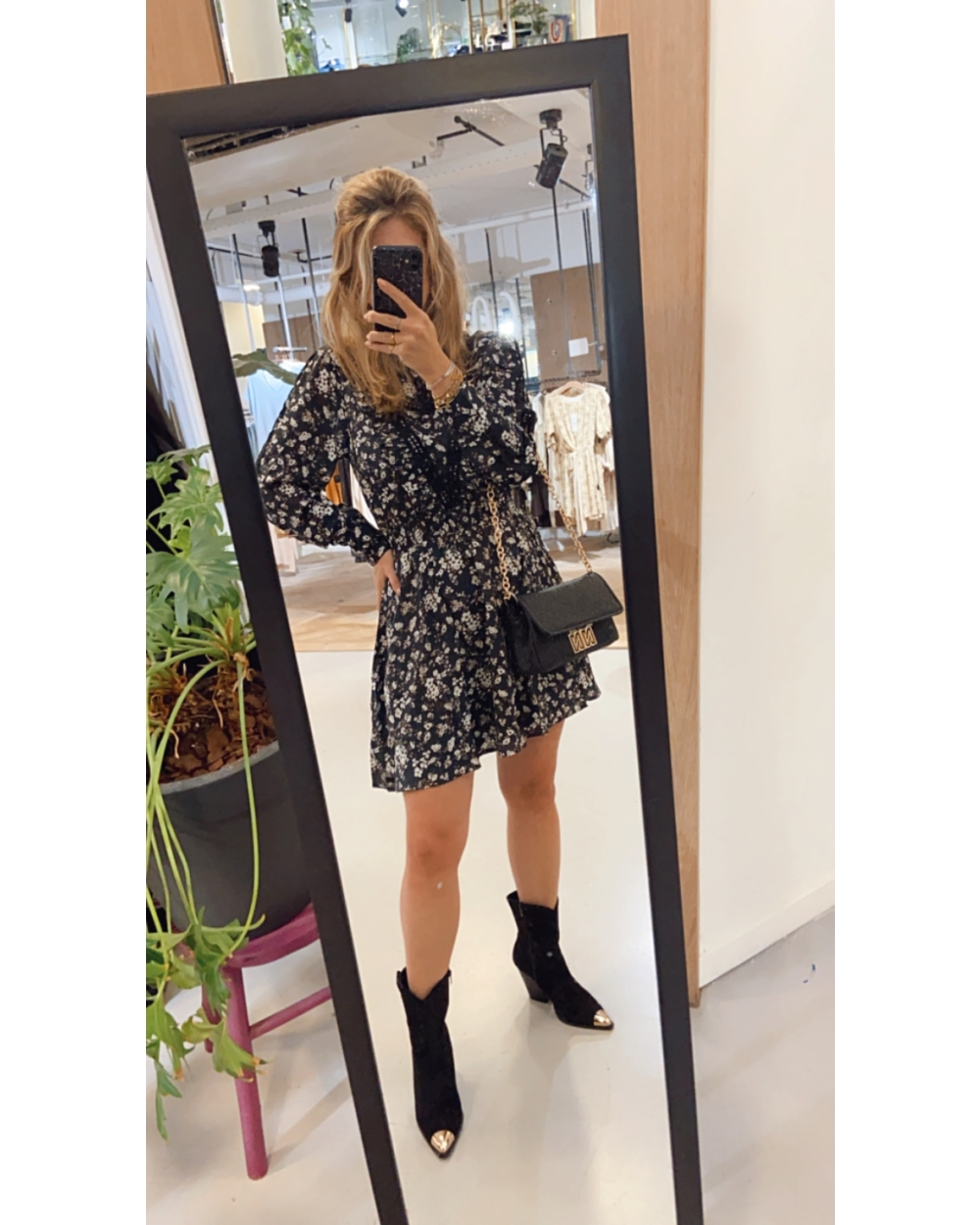 Tape Flower Dress