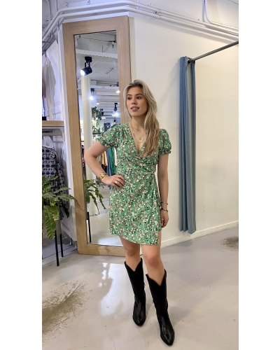 Gossip Gossip Jurken JURK CLAIRE Groen